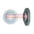 Jeu de 2 disques de frein avant KAMOKA 103609 - Visuel 1