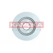 Jeu de 2 disques de frein avant KAMOKA 103609 - Visuel 2