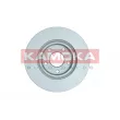 Jeu de 2 disques de frein avant KAMOKA 103613 - Visuel 2
