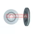 Jeu de 2 disques de frein avant KAMOKA 103618 - Visuel 1