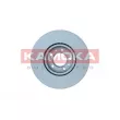 Jeu de 2 disques de frein avant KAMOKA 103621 - Visuel 2