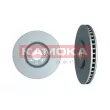 Jeu de 2 disques de frein avant KAMOKA 103624 - Visuel 1