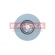 Jeu de 2 disques de frein avant KAMOKA 103629 - Visuel 2