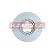 Jeu de 2 disques de frein avant KAMOKA 103632 - Visuel 2