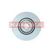 Jeu de 2 disques de frein avant KAMOKA 103635 - Visuel 2