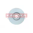 Disque de frein avant droit KAMOKA 103637 - Visuel 2