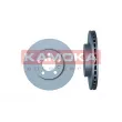 Jeu de 2 disques de frein avant KAMOKA 103639 - Visuel 1