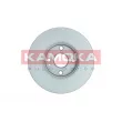 Jeu de 2 disques de frein arrière KAMOKA 103646 - Visuel 2