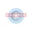 Jeu de 2 disques de frein avant KAMOKA 103648 - Visuel 1