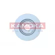 Jeu de 2 disques de frein avant KAMOKA 103657 - Visuel 1