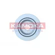 Jeu de 2 disques de frein arrière KAMOKA 103665 - Visuel 1
