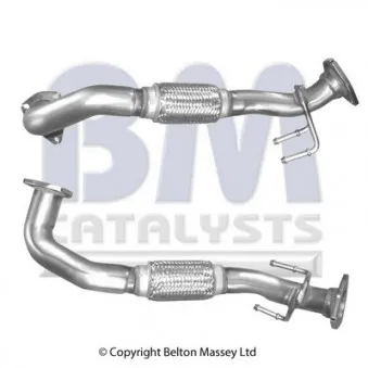 Tuyau d'échappement BM CATALYSTS BM70590
