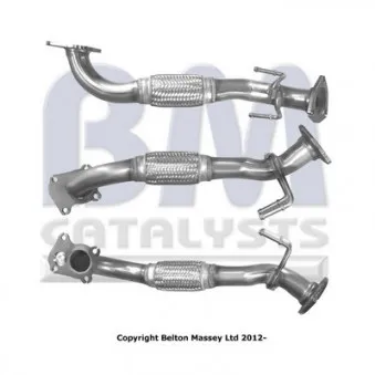 Tuyau d'échappement BM CATALYSTS BM70600