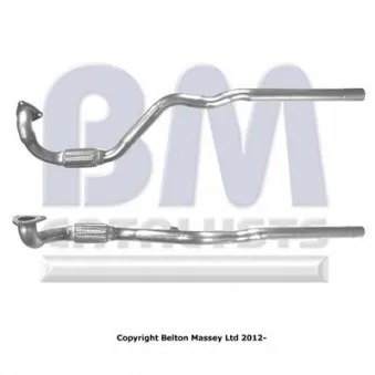 Tuyau d'échappement BM CATALYSTS BM70602