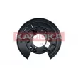 Déflecteur, disque de frein arrière gauche KAMOKA 1180139 - Visuel 1
