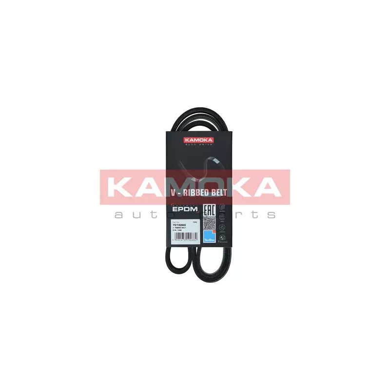 Courroie trapézoïdale à nervures KAMOKA 7015060