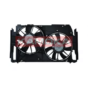 Ventilateur, refroidissement du moteur KAMOKA 7740040