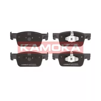 Jeu de 4 plaquettes de frein avant KAMOKA JQ101007