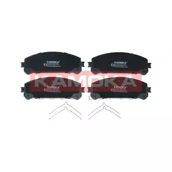 Jeu de 4 plaquettes de frein avant KAMOKA JQ101014