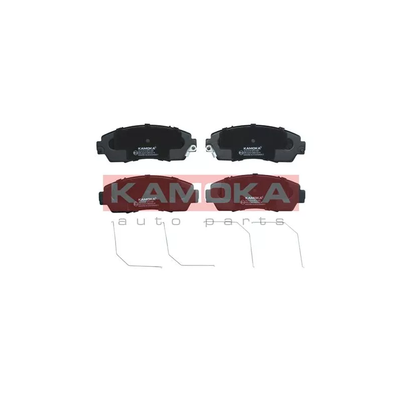 Jeu de 4 plaquettes de frein avant KAMOKA JQ101016