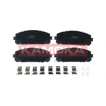 Jeu de 4 plaquettes de frein avant KAMOKA JQ101018