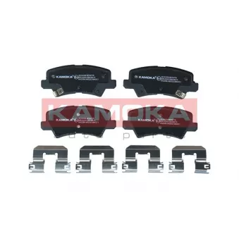 Jeu de 4 plaquettes de frein arrière KAMOKA JQ101026