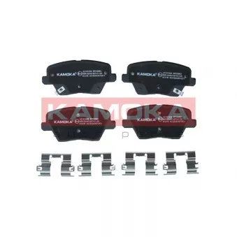 Jeu de 4 plaquettes de frein arrière KAMOKA JQ101028