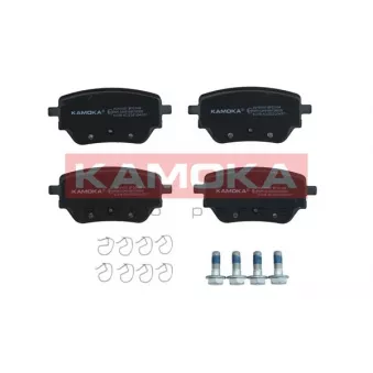 Jeu de 4 plaquettes de frein arrière KAMOKA JQ101037
