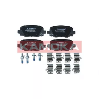 Jeu de 4 plaquettes de frein arrière KAMOKA JQ101040