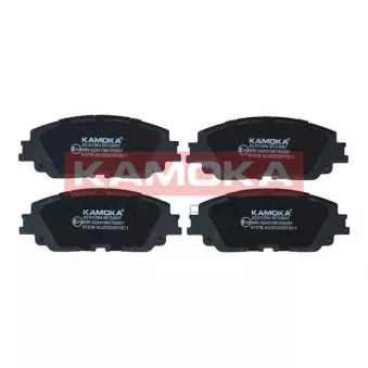 Jeu de 4 plaquettes de frein avant KAMOKA JQ101054