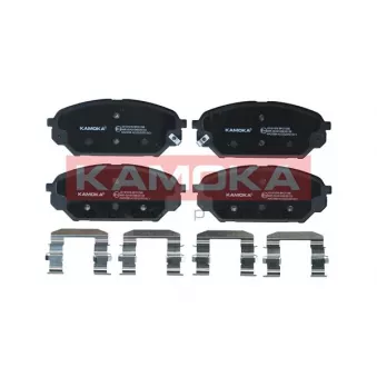 Jeu de 4 plaquettes de frein avant KAMOKA JQ101076