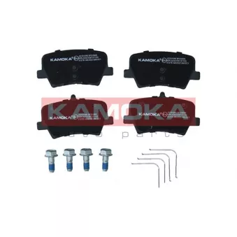 Jeu de 4 plaquettes de frein arrière KAMOKA JQ101096