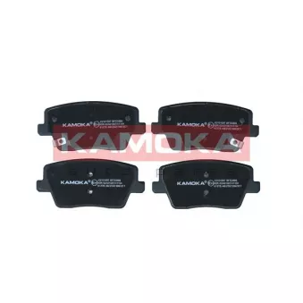Jeu de 4 plaquettes de frein arrière KAMOKA JQ101097