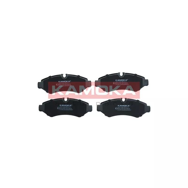 Jeu de 4 plaquettes de frein arrière KAMOKA JQ101099