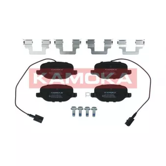 Jeu de 4 plaquettes de frein arrière KAMOKA JQ101321