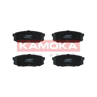Jeu de 4 plaquettes de frein arrière KAMOKA JQ101325