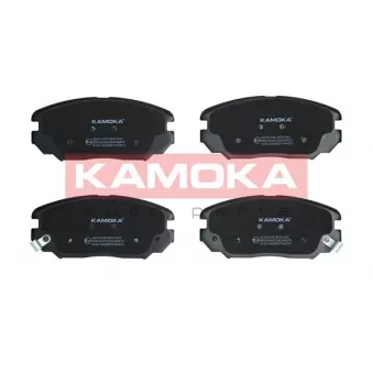 Jeu de 4 plaquettes de frein avant KAMOKA JQ101330