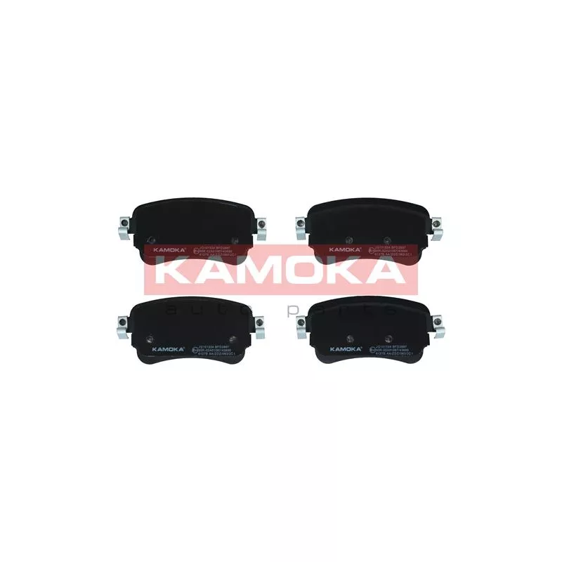 Jeu de 4 plaquettes de frein arrière KAMOKA JQ101334