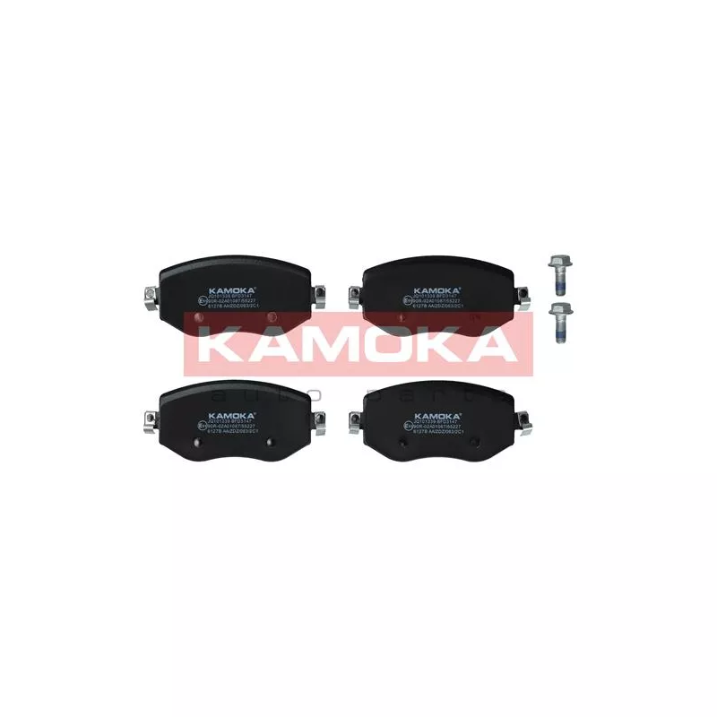 Jeu de 4 plaquettes de frein avant KAMOKA JQ101339