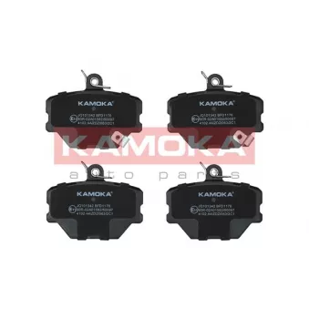 Jeu de 4 plaquettes de frein avant KAMOKA JQ101342