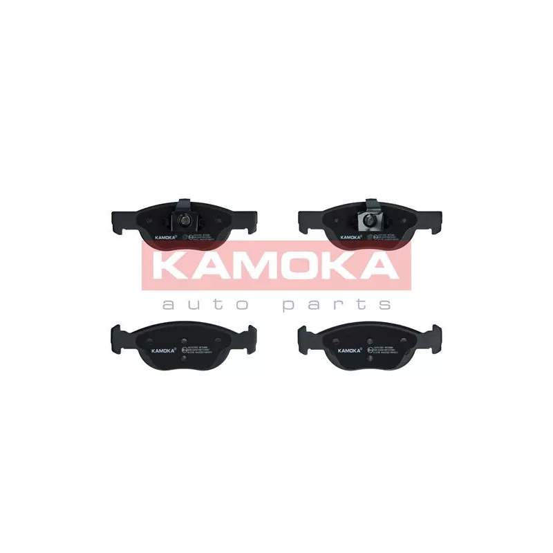Jeu de 4 plaquettes de frein avant KAMOKA JQ101352