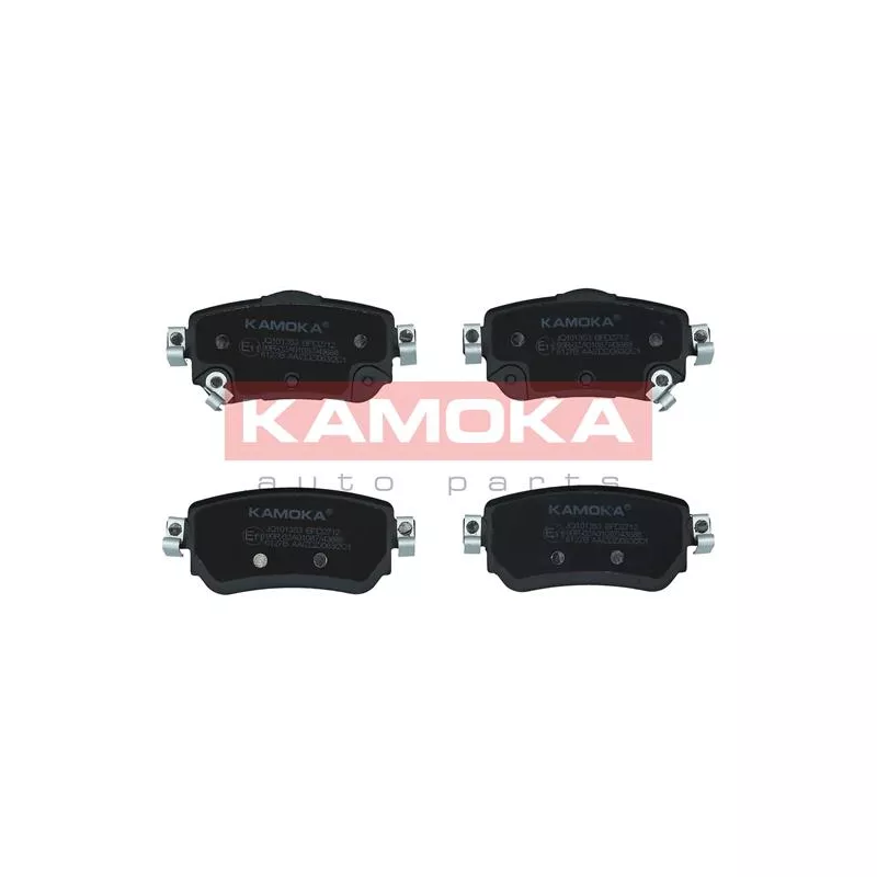Jeu de 4 plaquettes de frein arrière KAMOKA JQ101353