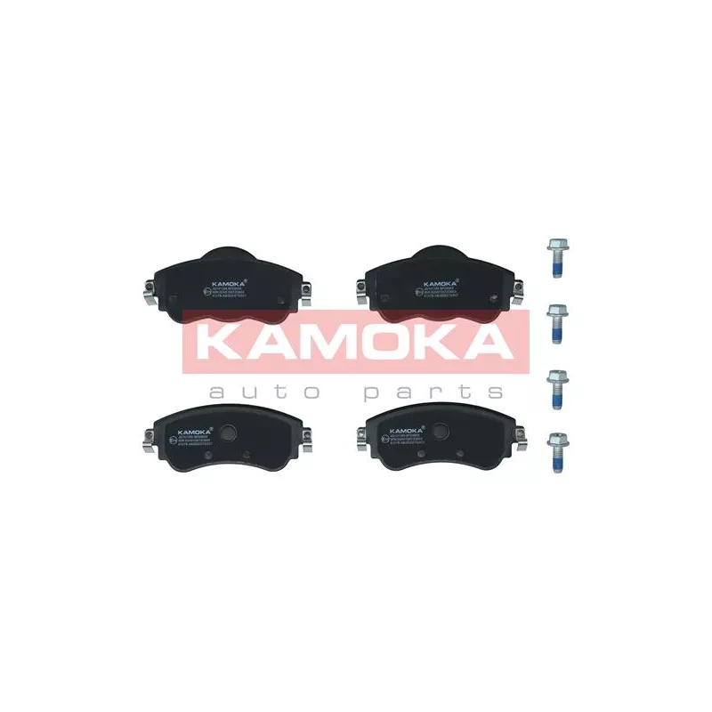 Jeu de 4 plaquettes de frein avant KAMOKA JQ101356