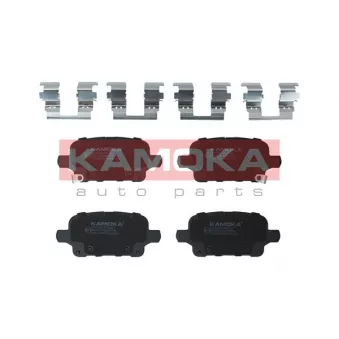 Jeu de 4 plaquettes de frein arrière KAMOKA JQ101364