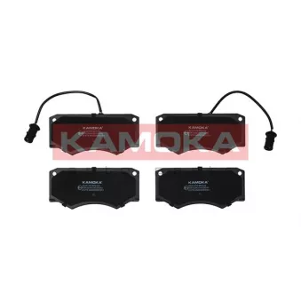 Jeu de 4 plaquettes de frein avant KAMOKA JQ101370