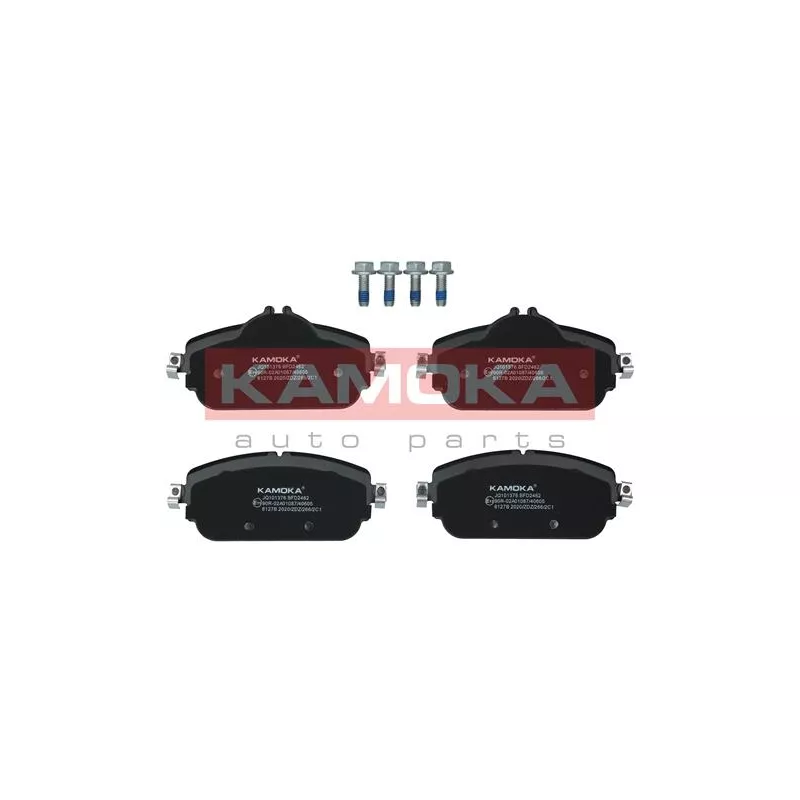 Jeu de 4 plaquettes de frein avant KAMOKA JQ101376