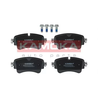 Jeu de 4 plaquettes de frein arrière KAMOKA JQ101380