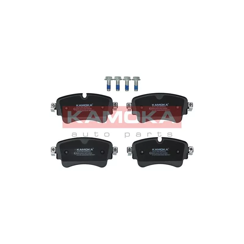 Jeu de 4 plaquettes de frein arrière KAMOKA JQ101380
