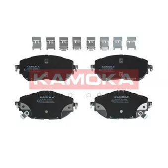 Jeu de 4 plaquettes de frein avant KAMOKA JQ101387
