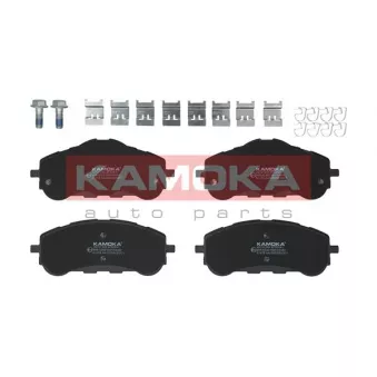 Jeu de 4 plaquettes de frein avant KAMOKA JQ101389